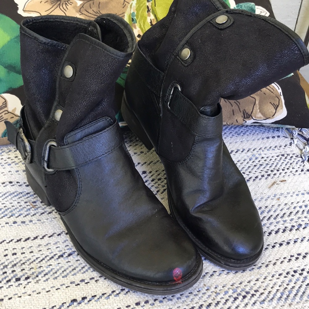 Black booties
